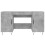 VidaXL (concrete grey) vidaXL Desk Computer Desk Writing Table Work Table Sonoma Oak Engineered Wood 6