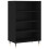 VidaXL (black) vidaXL Highboard Sideboard Storage Side Cabinet Home Cupboard Engineered Wood 2