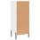 VidaXL vidaXL Sideboard Storage Cabinet Cupboard High Gloss White Engineered Wood 8