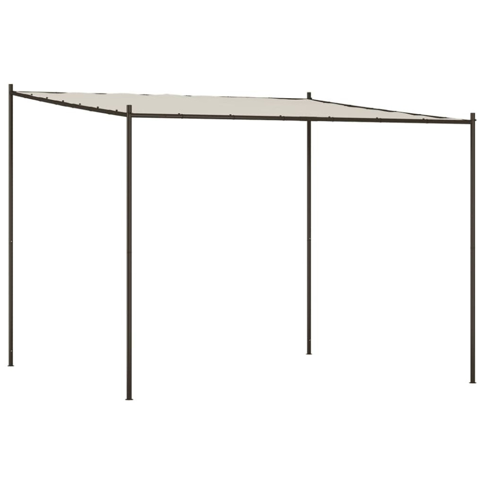 vidaXL Gazebo White 3x3 m 180 g/m² Fabric and Steel Outdoor Party Marquee