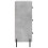VidaXL vidaXL Sideboard Storage Side Cabinet Cupboard Concrete Grey Engineered Wood 7
