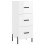 VidaXL vidaXL Sideboard Storage Cabinet Cupboard High Gloss White Engineered Wood 1