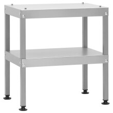 vidaXL Table for Oven Smoker Kitchen Prep Table Worktable Galvanised steel