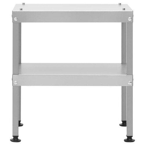 VidaXL vidaXL Table for Oven Smoker Kitchen Prep Table Worktable Galvanised steel 1