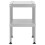 VidaXL vidaXL Table for Oven Smoker Kitchen Prep Table Worktable Galvanised steel 3