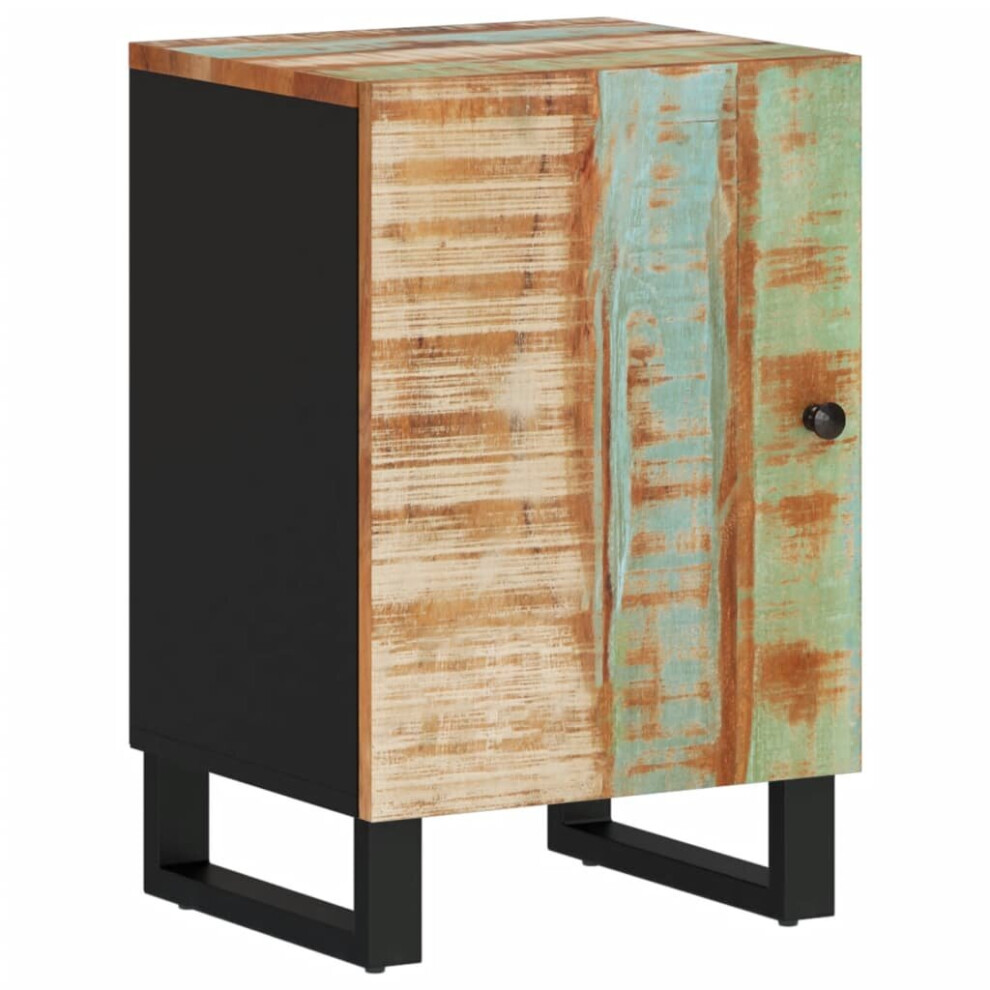 Vidaxl (Multicolour) Bathroom Cabinet Vanity Unit Cupboard Sink Cabinet Solid Wood Reclaimed