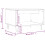 VidaXL (concrete grey) vidaXL Coffee Table Side Table Sofa Table High Gloss White Engineered Wood 4