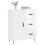 VidaXL vidaXL Sideboard Storage Cabinet Cupboard High Gloss White Engineered Wood 3