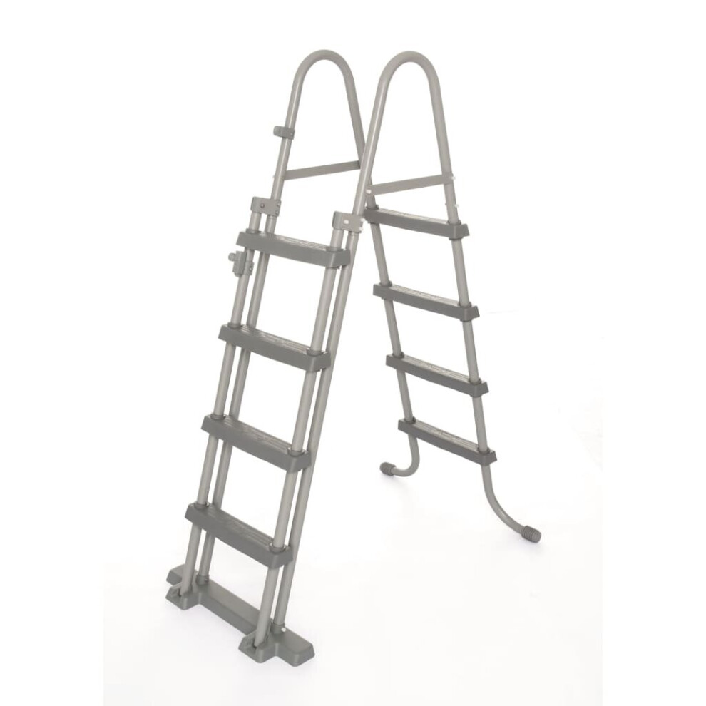 Bestway 4-Step Pool Safety Ladder Stair Step Safety Ladder Flowclear 58331