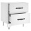 VidaXL (white, 2 pcs) vidaXL Bedside Cabinets Bed Table End Table 2 pcs Concrete Grey Engineered Wood 8