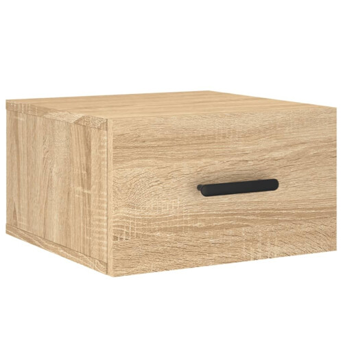VidaXL vidaXL Wand-Nachttisch Sonoma-Eiche 35x35x20 cm 1