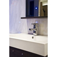 10 X Grey Marble 250mm x 2700mm x 8mm PVC Wet Wall Panels ...