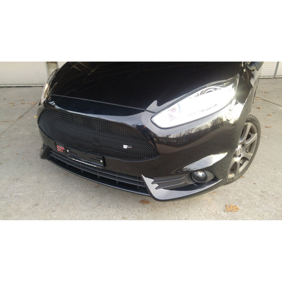 (Silver) Ford Focus St Mk3.5 - Upper Grille (2015 To 2018) Silver 5060448598472