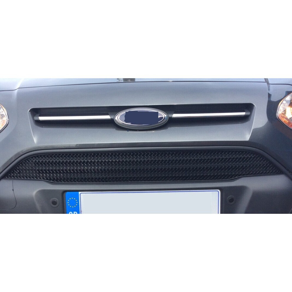 (Silver) Ford Transit Connect - Upper Grille (2012 -) Silver 5060468070576