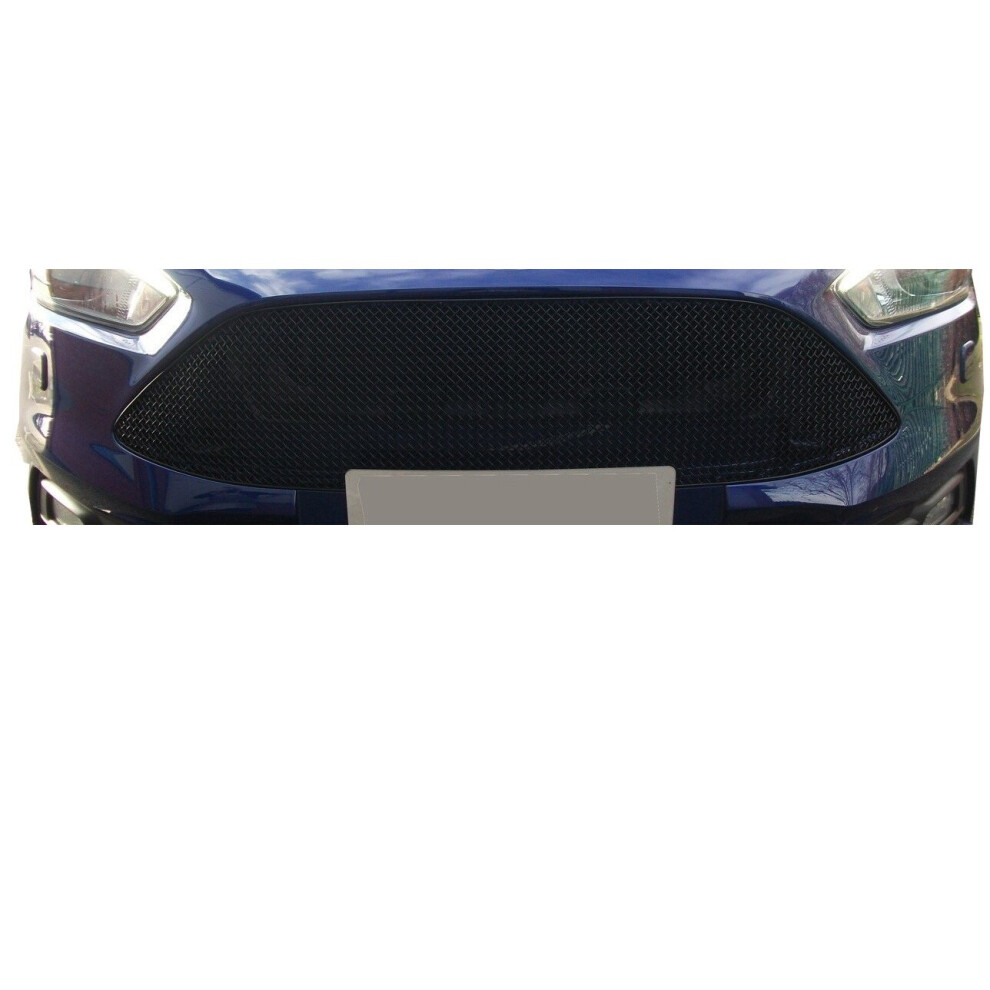 (Black) Ford Focus St Mk3.5 - Upper Grille (2015 To 2018) Black 5060448598502