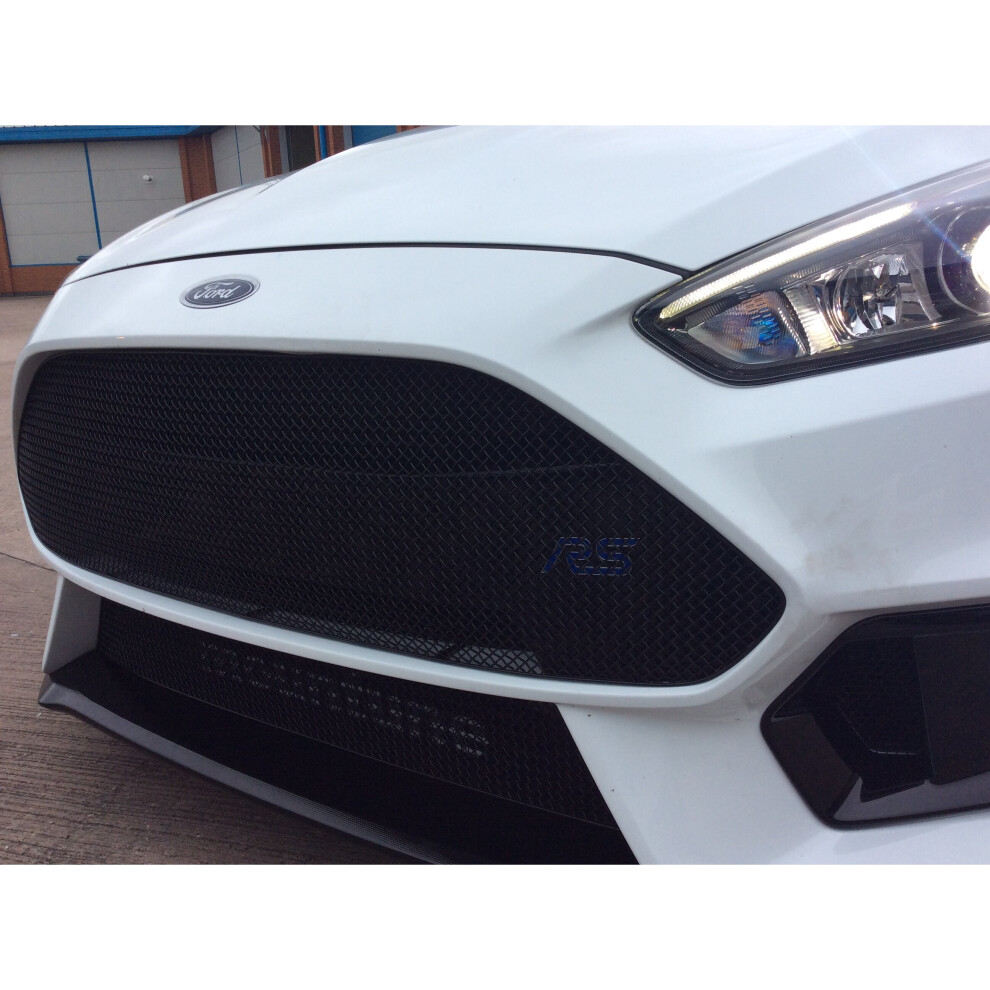 (Silver) Ford Focus Rs Mk3 - Full Grille Set (2016 To 2018) Silver 5060468070903