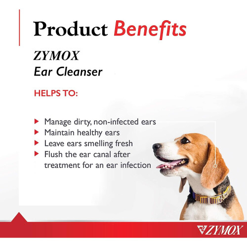 Zymox Ear Cleanser Solution for Dogs and Cats 1