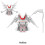 (3PCS Hellbat) 9PCS Gold Saints VS Hellbat  Toy Action Mini Figures Fits Lego 2