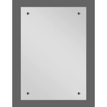 Blue Canyon Front Fixing Wall Hanging Mirror 50 X 60cm