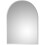 Frameless Bevelled Arched Wall Decor Mirror 40 X 40cm 1