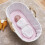 Silentnight Silentnight Safe Nights Swaddle Blanket - Pink Star 1