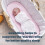 Silentnight Silentnight Safe Nights Swaddle Blanket - Pink Star 3