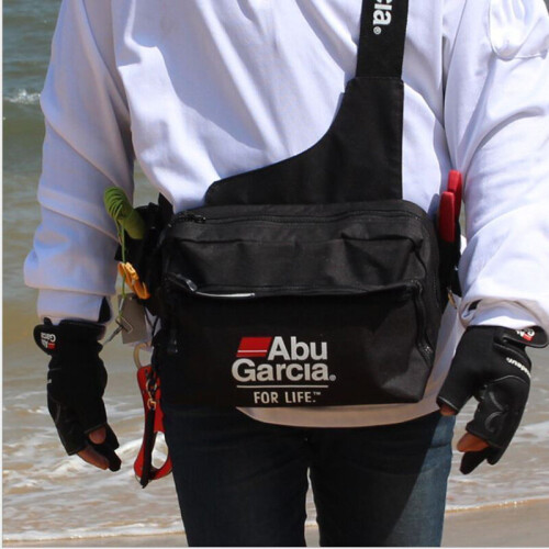 Fishing Tackle Bag Abu Garcia Waterproof Pockets Waist Shoulder Reel Lure  Bags