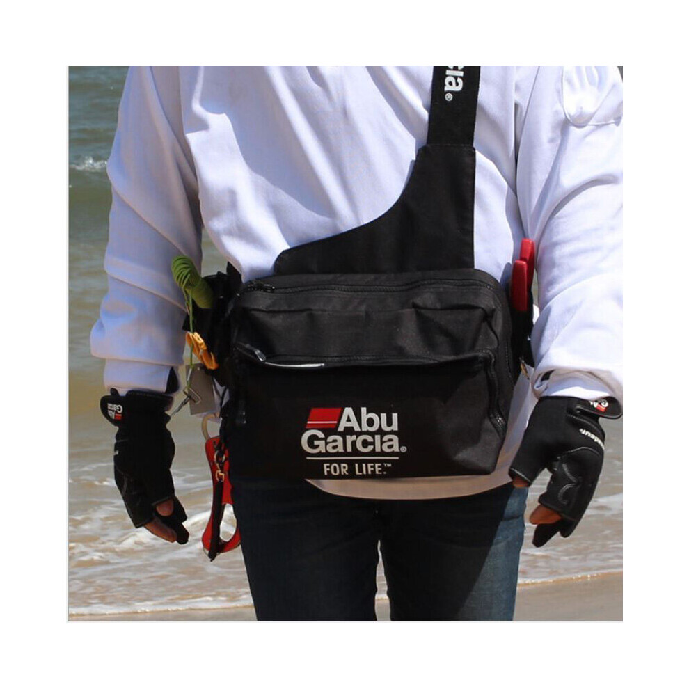 Fishing Tackle Bag Abu Garcia Waterproof Pockets Waist Shoulder Reel Lure  Bags