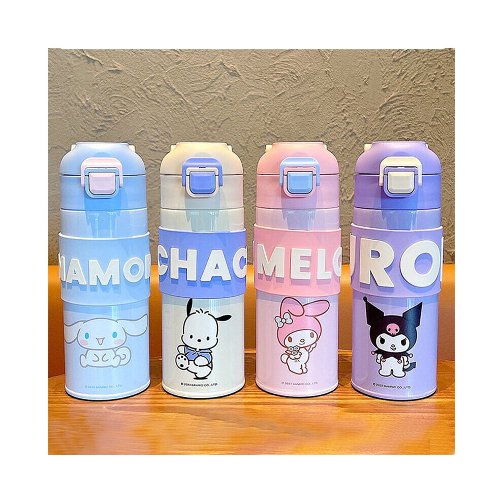 Sanrio Insulated Water Bottle Girls Leakproof Cute Portable Cup Kid Outdoor  Gift