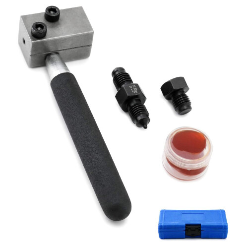 Brake Pipe Flaring Tool Trident 3/16" SAE On Car Double Flare Kit 1