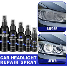 Car Headlight Clean Polishing Repair Liquid Spray Light Anti Scratch Remover