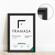 (Black, A2-594x420mm) New Ornate Shabby Chic Picture Frames Modern Photo Frames Online Frames