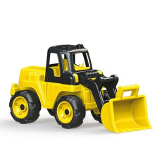 Dolu Giant Loader Construction Truck with Excavator Sit On - Yellow