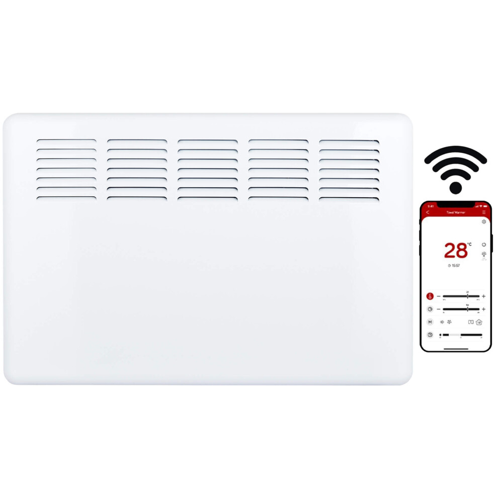 Mylek (1500W) Smart App Wifi Electric Panel Heater Ip24