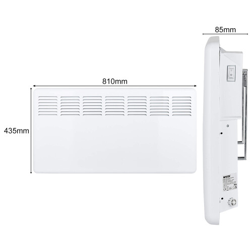 MYLEK (2000W) Mylek Smart App Wifi Electric Panel Heater IP24 2