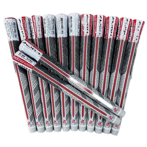 (Standard, 10 pièces) Poignées de golf MCC Plus4 ALIGN multi-composants Standard/Moyenne