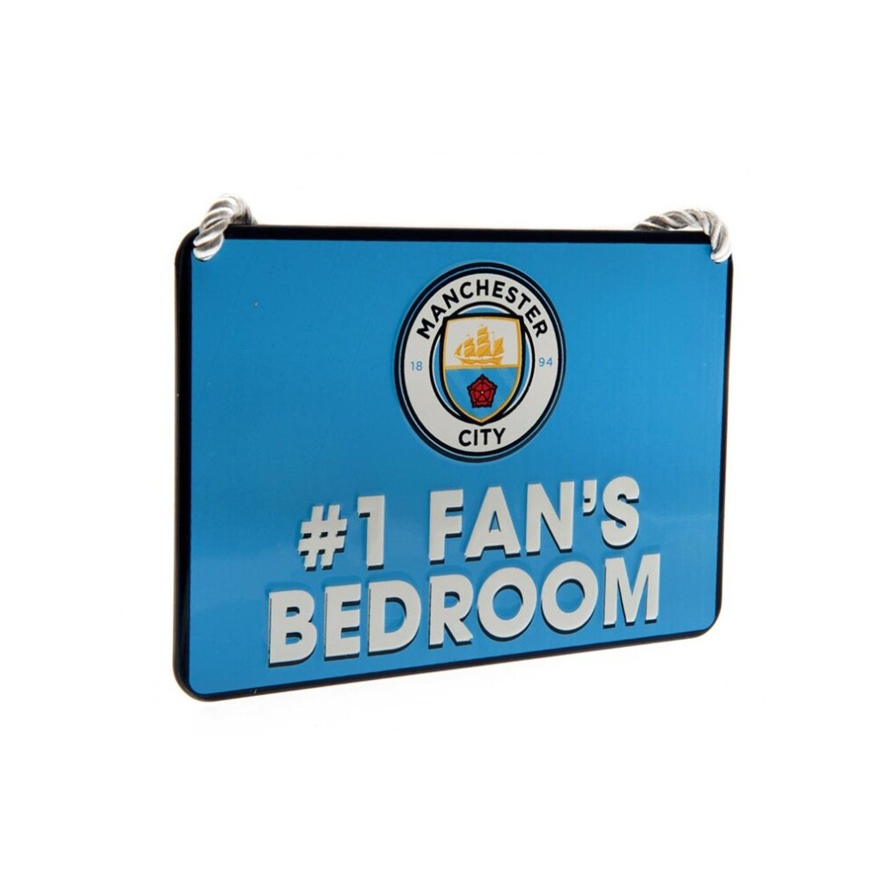 Man City FC No One Fans Bedroom Sign