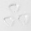 SPARES2GO 284mm Turntable Glass Plate Dish Plate for Microwave Oven Universal 4