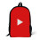 Backpacks YOUTUBE LOGO 17inch School Bag 1