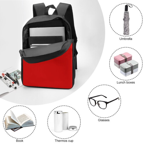 Backpacks YOUTUBE LOGO 17inch School Bag 2