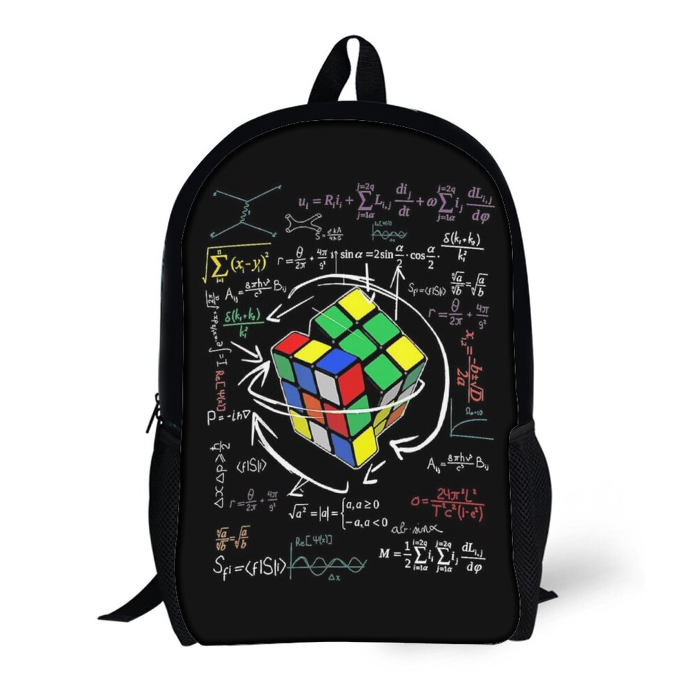 Backpacks Cool Math Rubix Rubics Player Cube Math Lovers 17inch School Bag