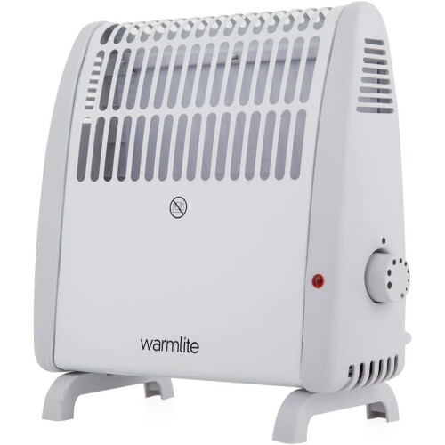 Compact Convection Heater 450W Wall Mountable AntiFrost Protection