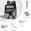 Eilish Silhouette 17-Inch Backpack - Large-Capacity School/Travel Laptop Backpack, Durable Lightweight Polyester 3