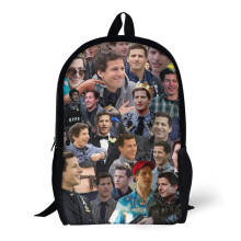 Backpacks Jake Peralta Collage 17inch School Bag