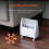 Compact Convection Heater 450W Wall Mountable AntiFrost Protection 4