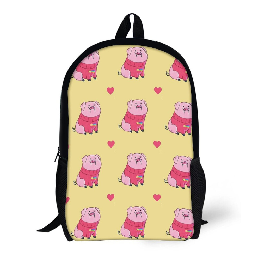 Bearlad Backpacks Gravity Falls - Waddles 17Inch School Bag