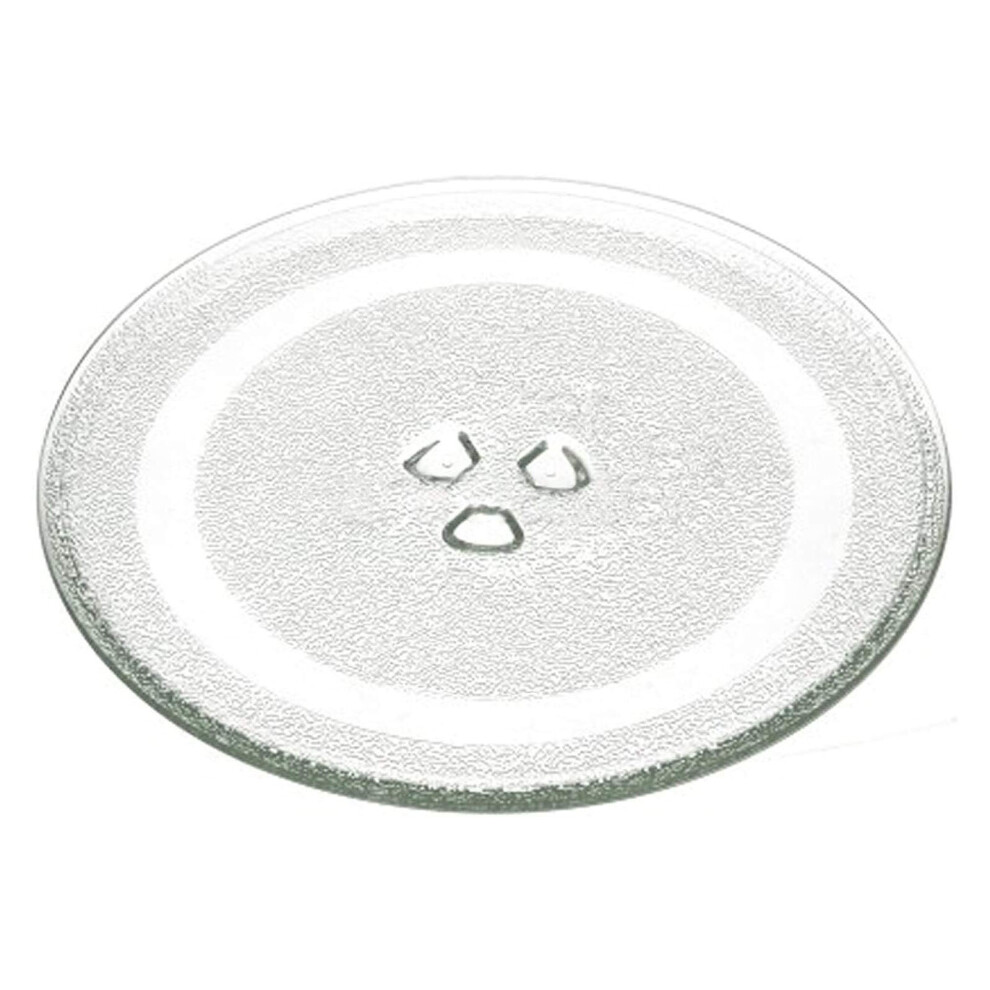 Spares2go 284Mm Turntable Glass Plate Dish Plate For Panasonic Microwave Oven