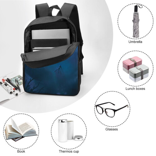Backpacks Subnautica - Ghost Leviathan 17inch School Bag 2