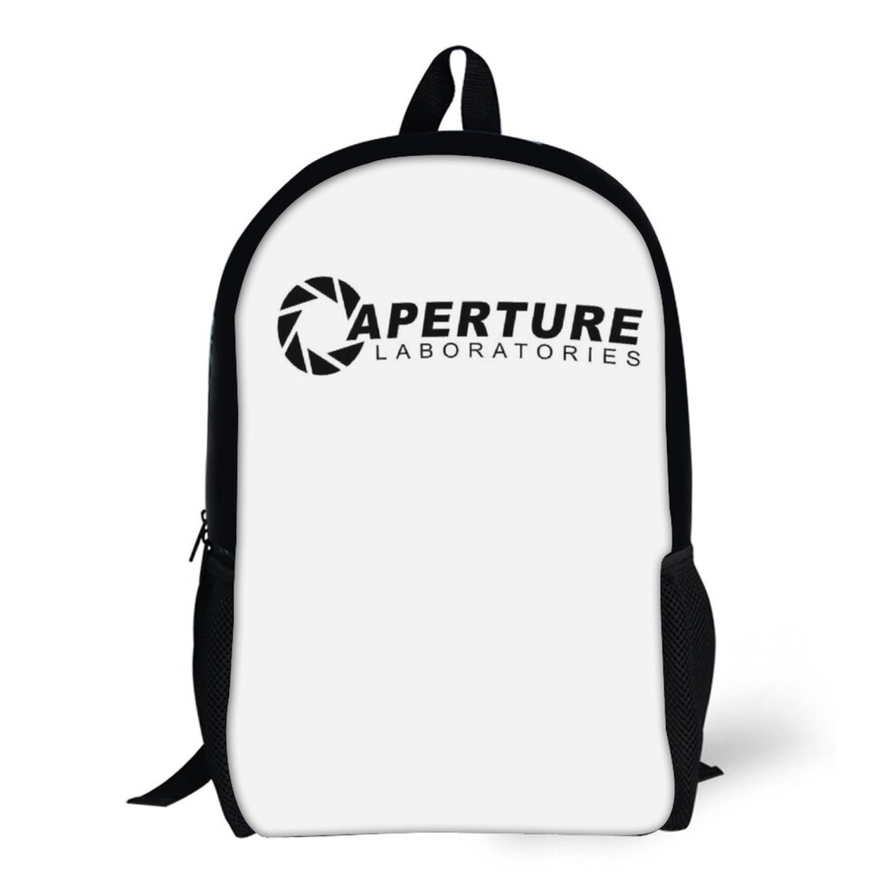 Backpacks Portal 2 Aperture Science Logo 17inch School Bag