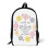 Elle Woods 17-Inch Backpack - Large-Capacity Multi-Function School & Travel Daypack, Durable Polyester 1